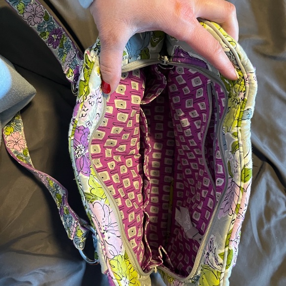 Vera Bradley Watercolor Floral Quilted Shoulder Bag & Matching Accessories